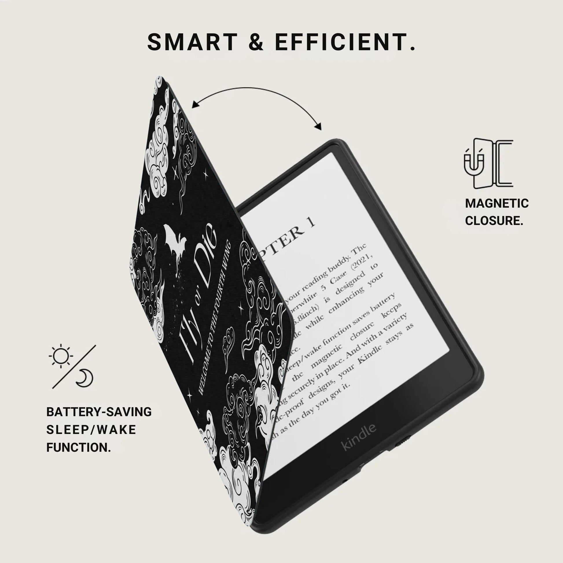 I'll Or Die Kindle Smart Sleep Wake Magnetic Closure product type