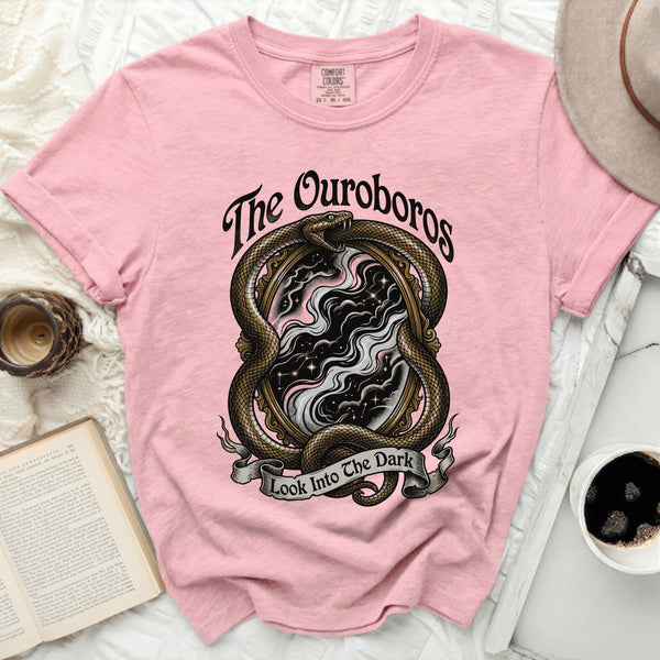 Ouroboros Mirror Cosmic Abyss Tee in Blossom