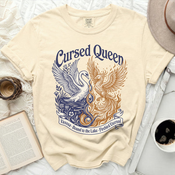 Cursed Queen Vassa Tee in Ivory