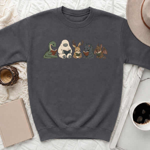 Enchanted Readers Sweatshirt in Dark Heather