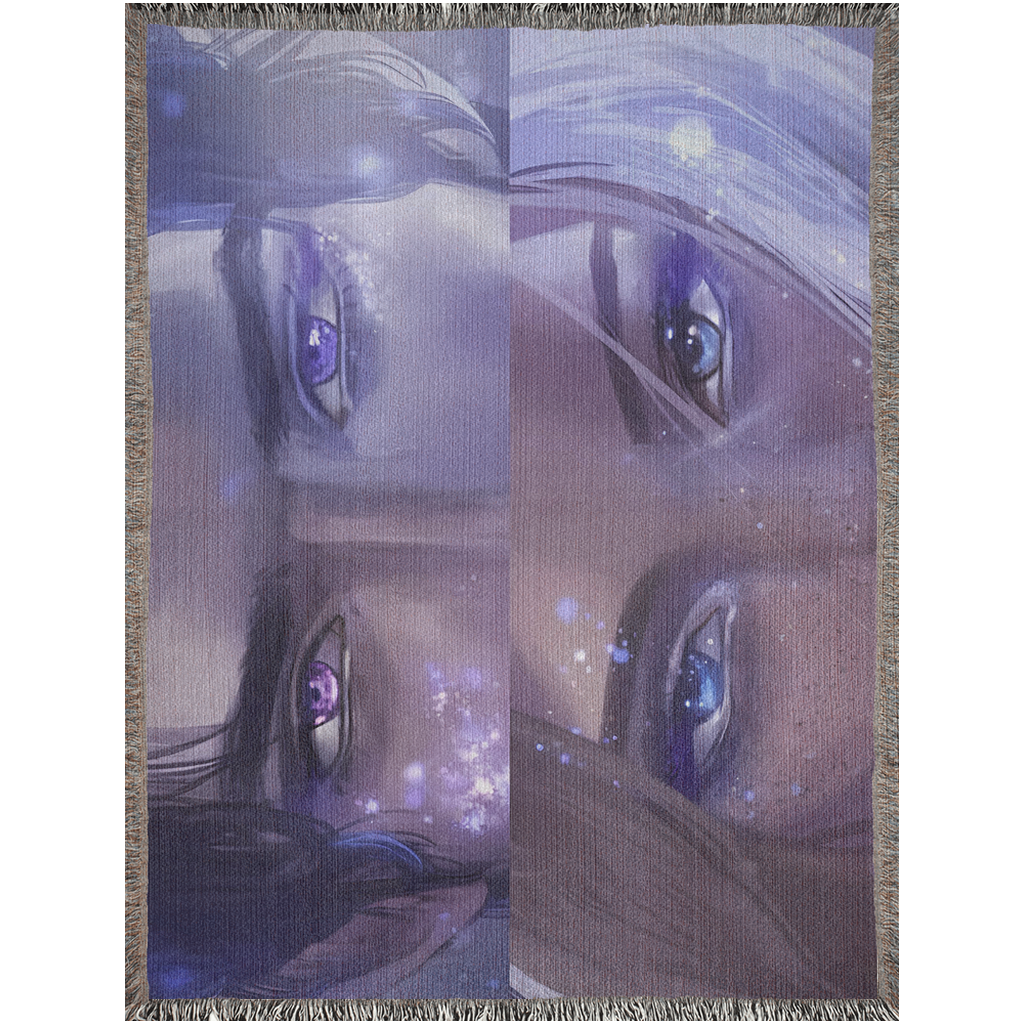 Rhysand & Feyre Eyes Blanket - Velaris Dreamscape 🌌