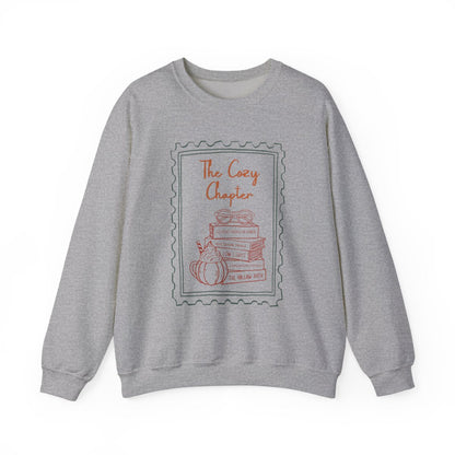 Cozy Chapter Reading Theme Grey Sweatshirt product