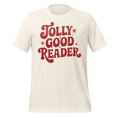 Jolly Good Reader Graphic Tee Short Sleeve Shirt