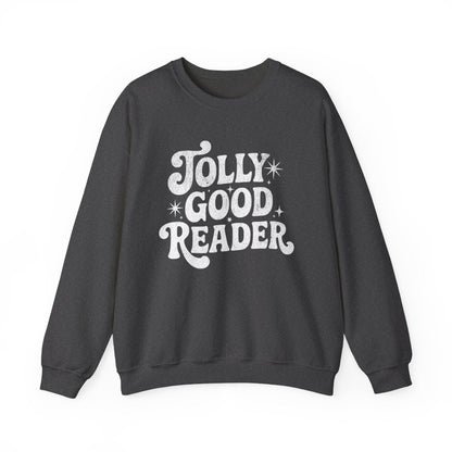 Jolly Good Reader Fun Graphic Sweatshirt product