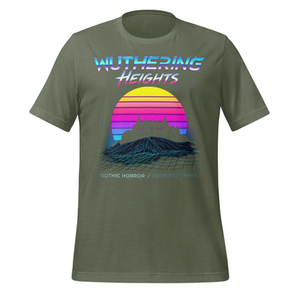 Wuthering Heights Gothic Horror Neon Nightmare T-shirt