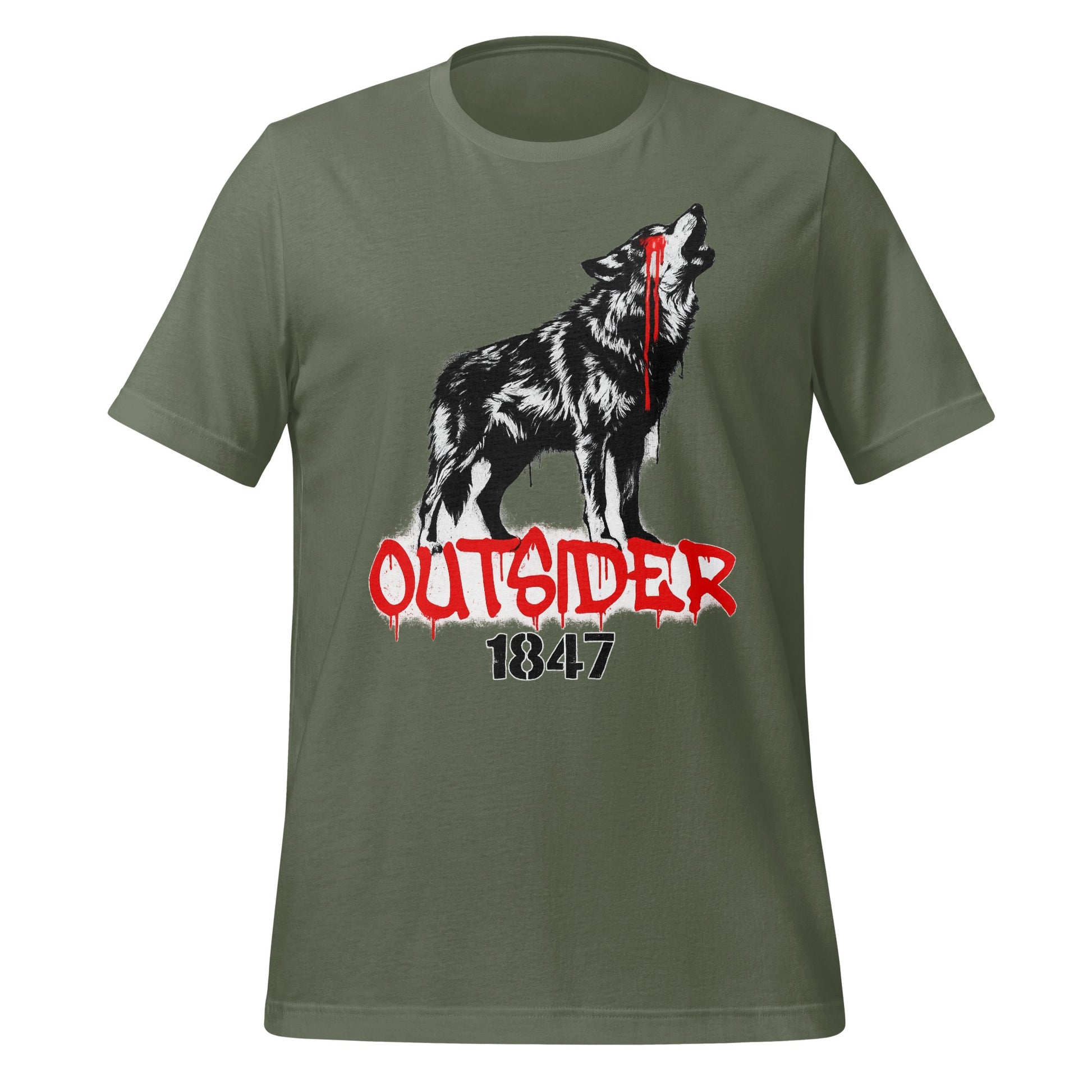 Outsider 1847 Howling Wolf Graphic T-Shirt