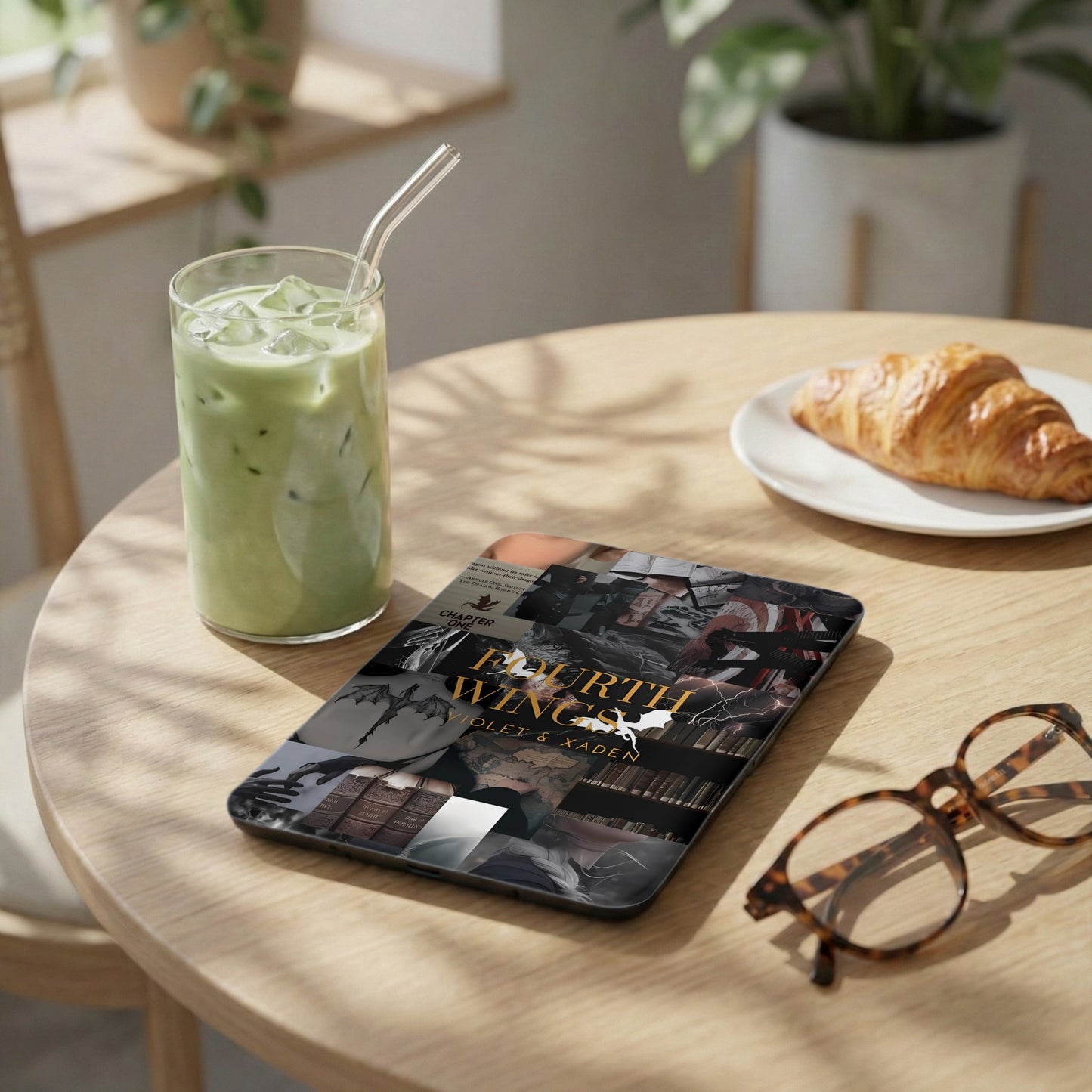 FOURTH WINGS VIOLET & XADEN Device Case product type