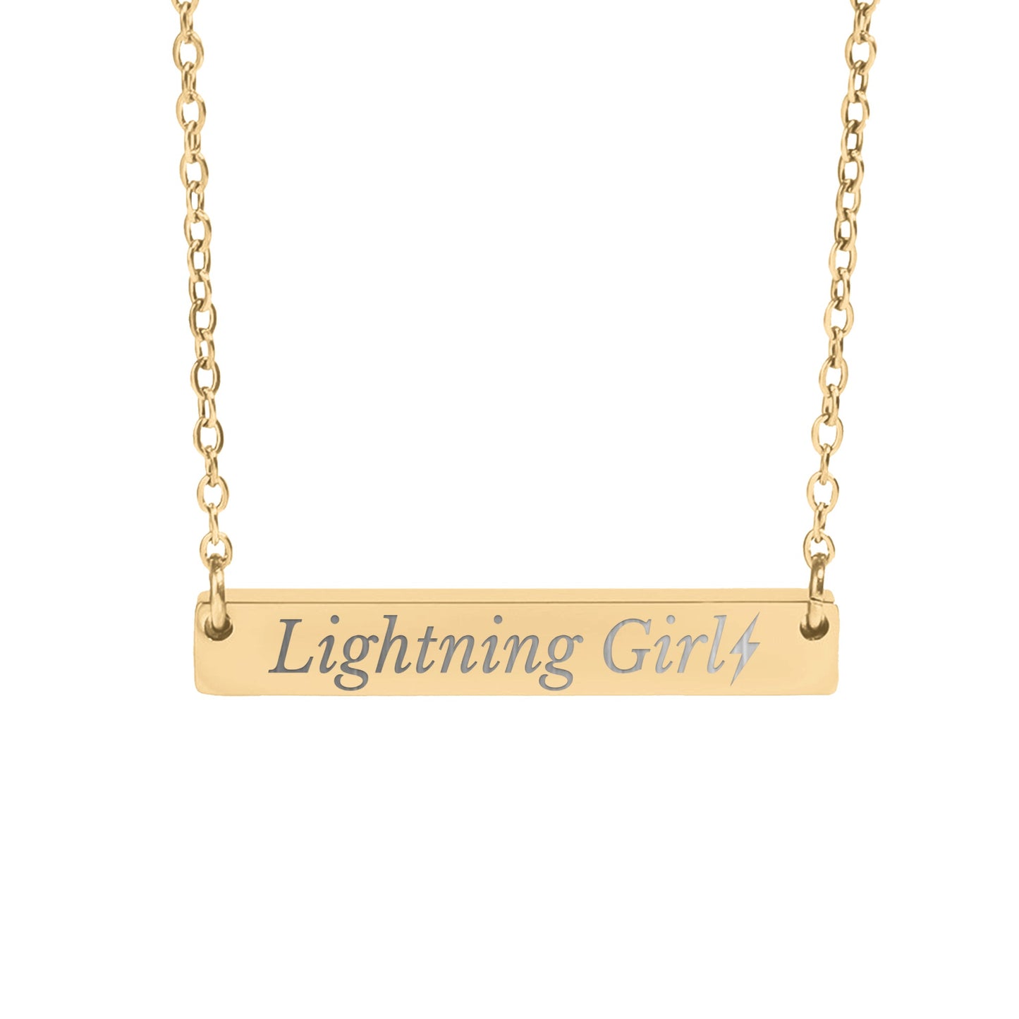 Lightning Girl Necklace - MagicMerchEmporium