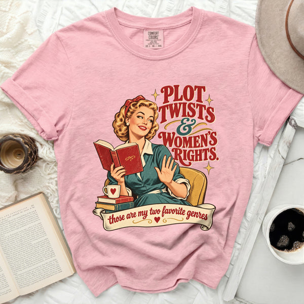 Plot Twists Tee in Blossom