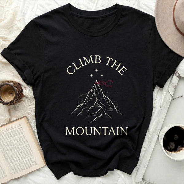 Forest Horizon Mountain Tee in Black
