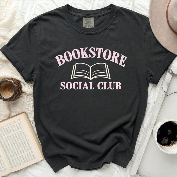 Bookstore Social Club Tee in Black