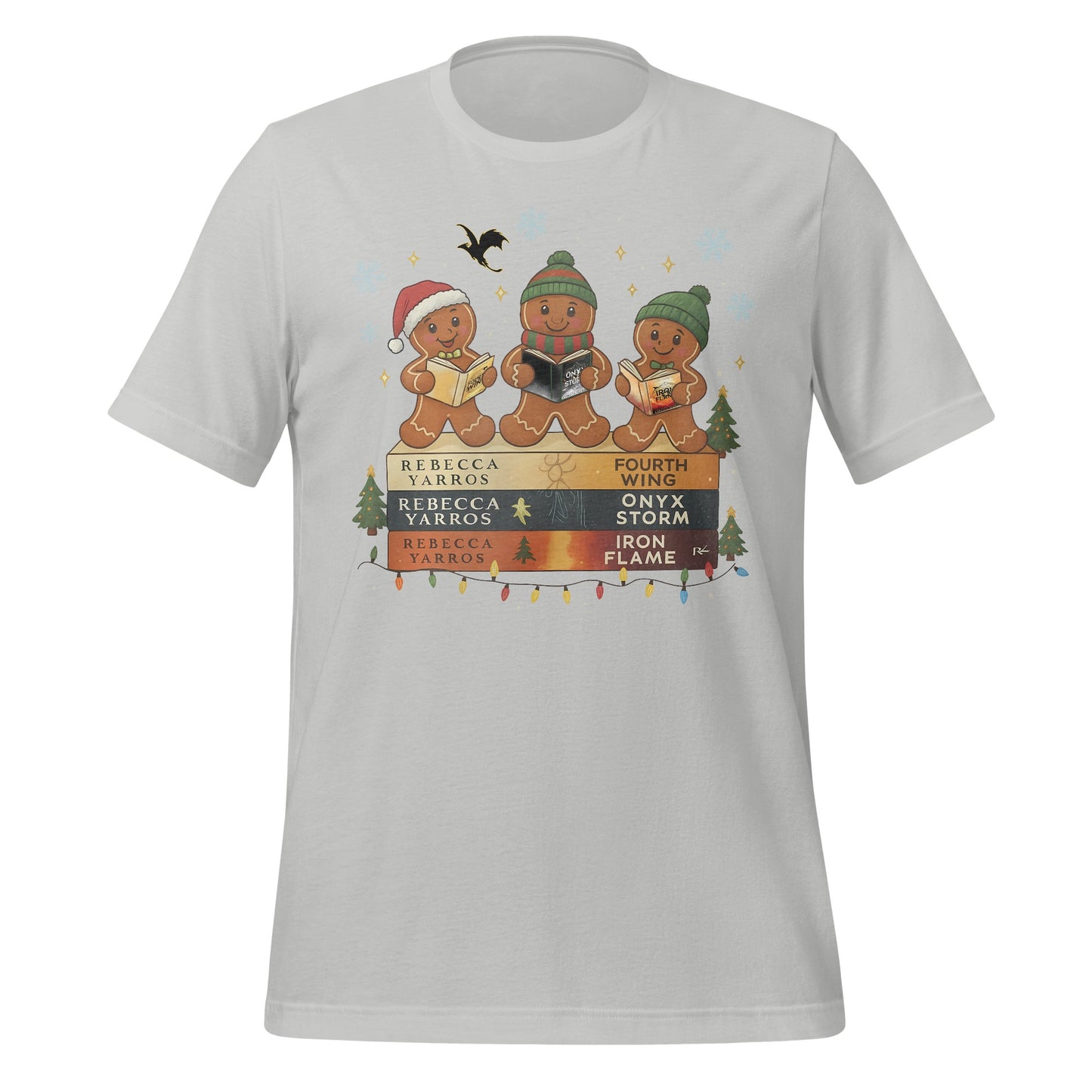 Festive Gingerbread Characters Christmas T-Shirt