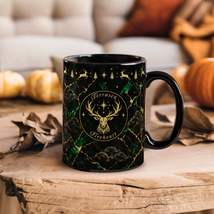 Terrasen Black & Emerald Mug