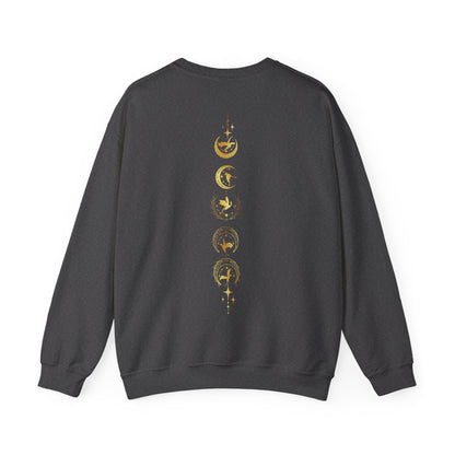 Fourth Wing "Basgiath War College" Dragon Sweatshirt - MagicMerchEmporium
