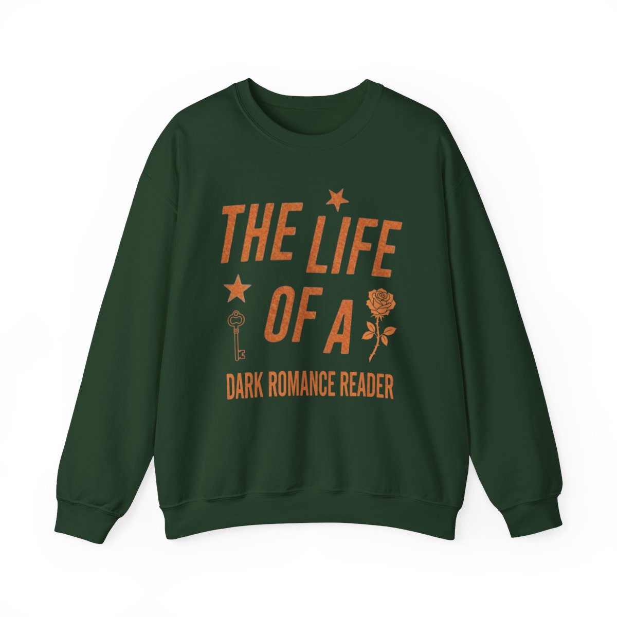 The Life Of A Dark Romance Reader Sweatshirt - MagicMerchEmporium
