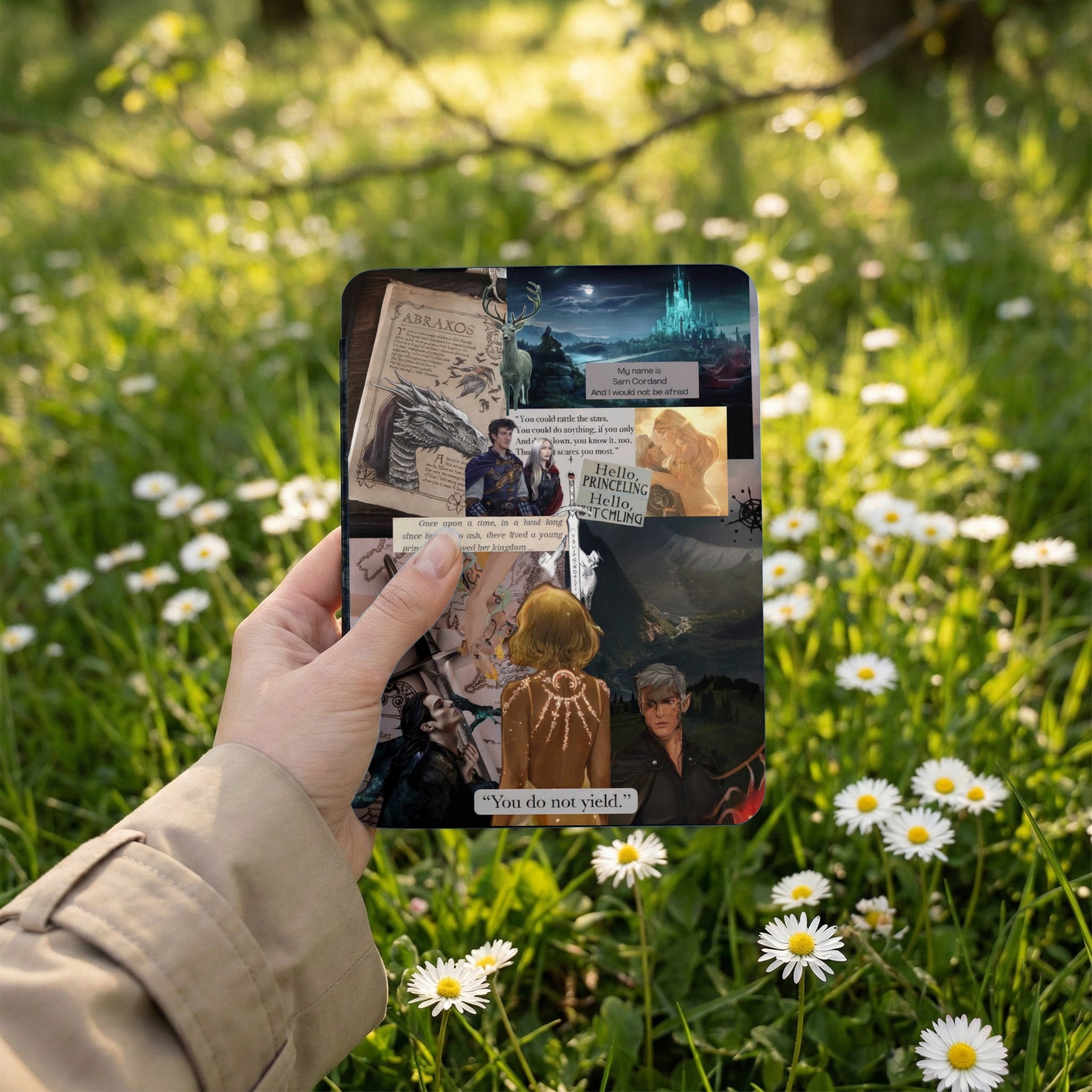 You do not yield fantasy characters quotes collage product type