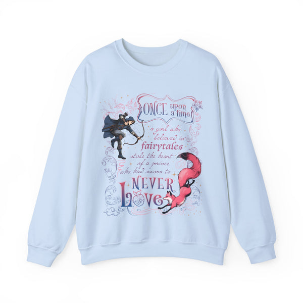Fox & Archer Sweatshirt in Light Blue