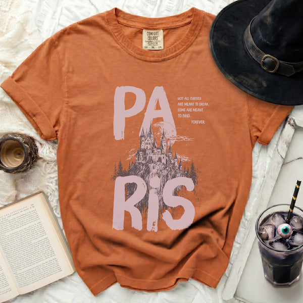 Gothic Paris Castle Tee in Yam