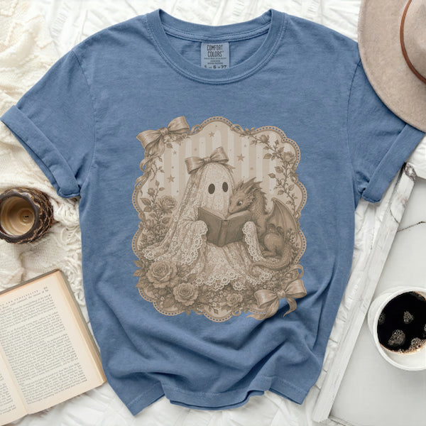 Enchanted Story Tee in Blue Jean