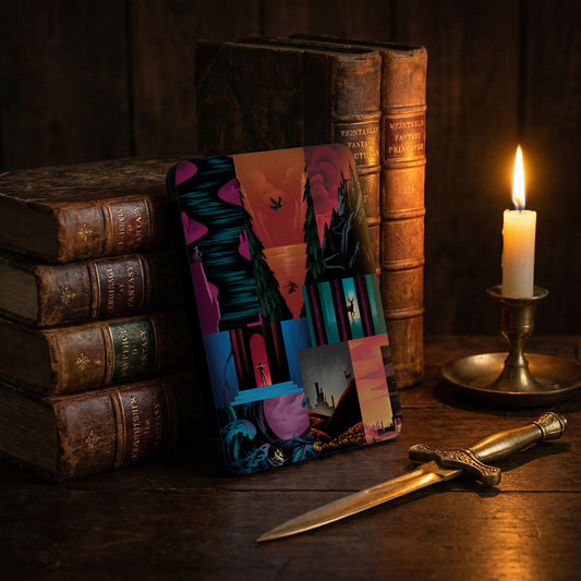 Fantasy Collage Castle Deer Ship Bird Mythical product type