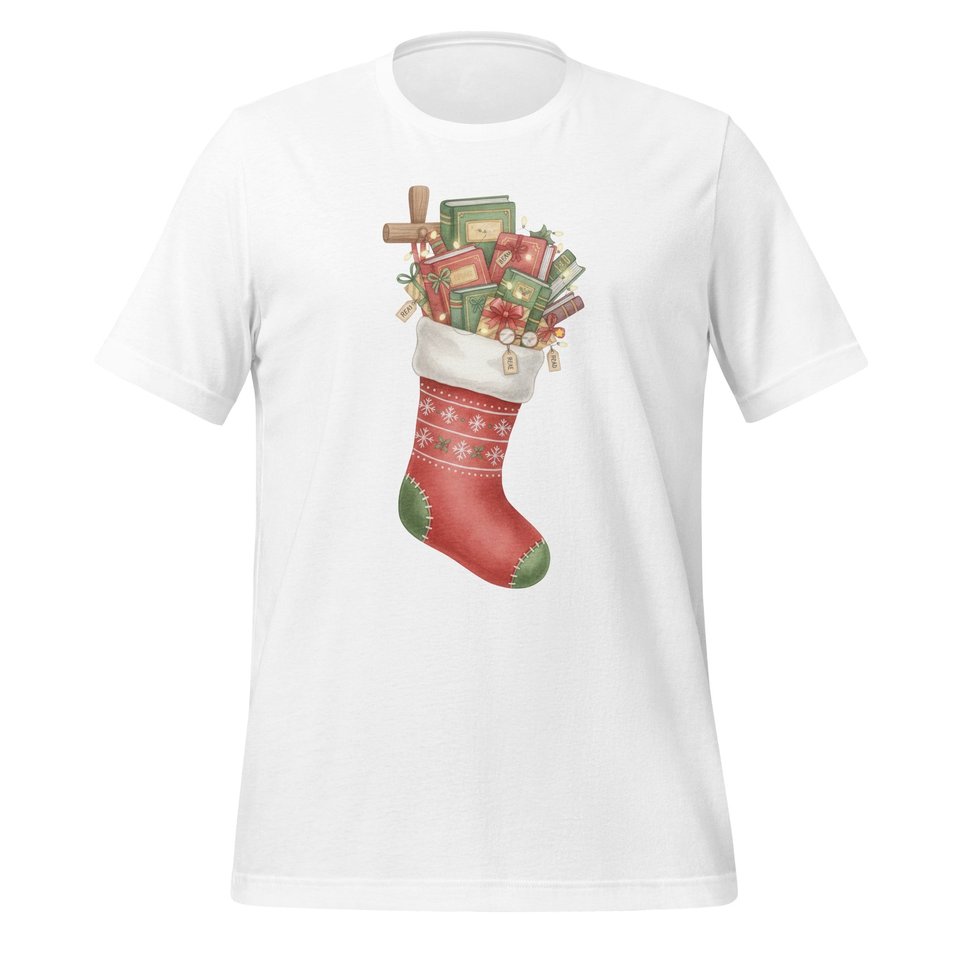 Christmas Stocking Filled with Gifts T-shirt
