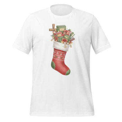 Christmas Stocking Filled with Gifts T-shirt