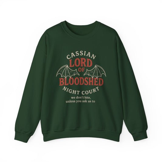 Cassian Lord of Bloodshed Night Court Sweatshirt