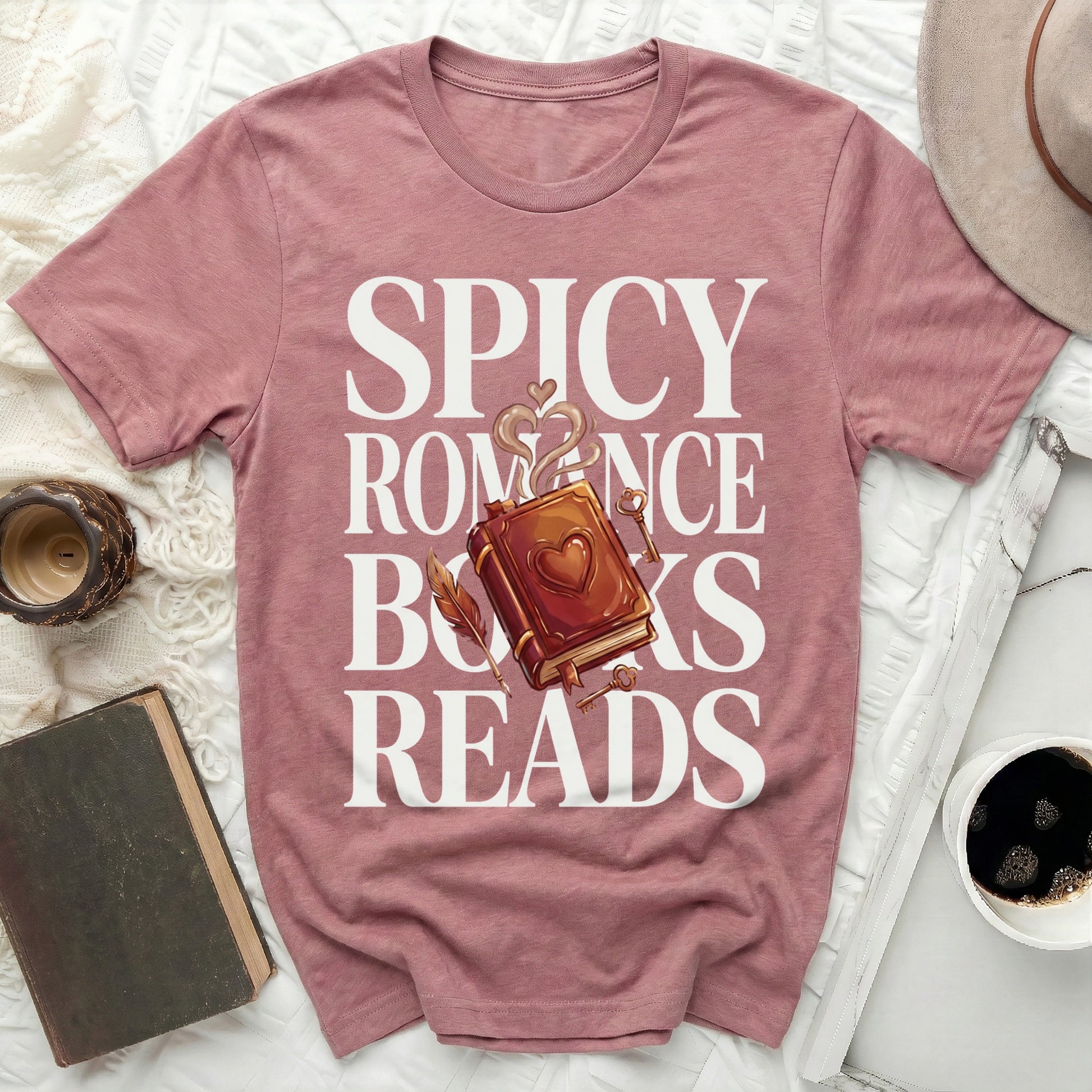 Spicy Romance Books Reads Bookish Reader Gift product type