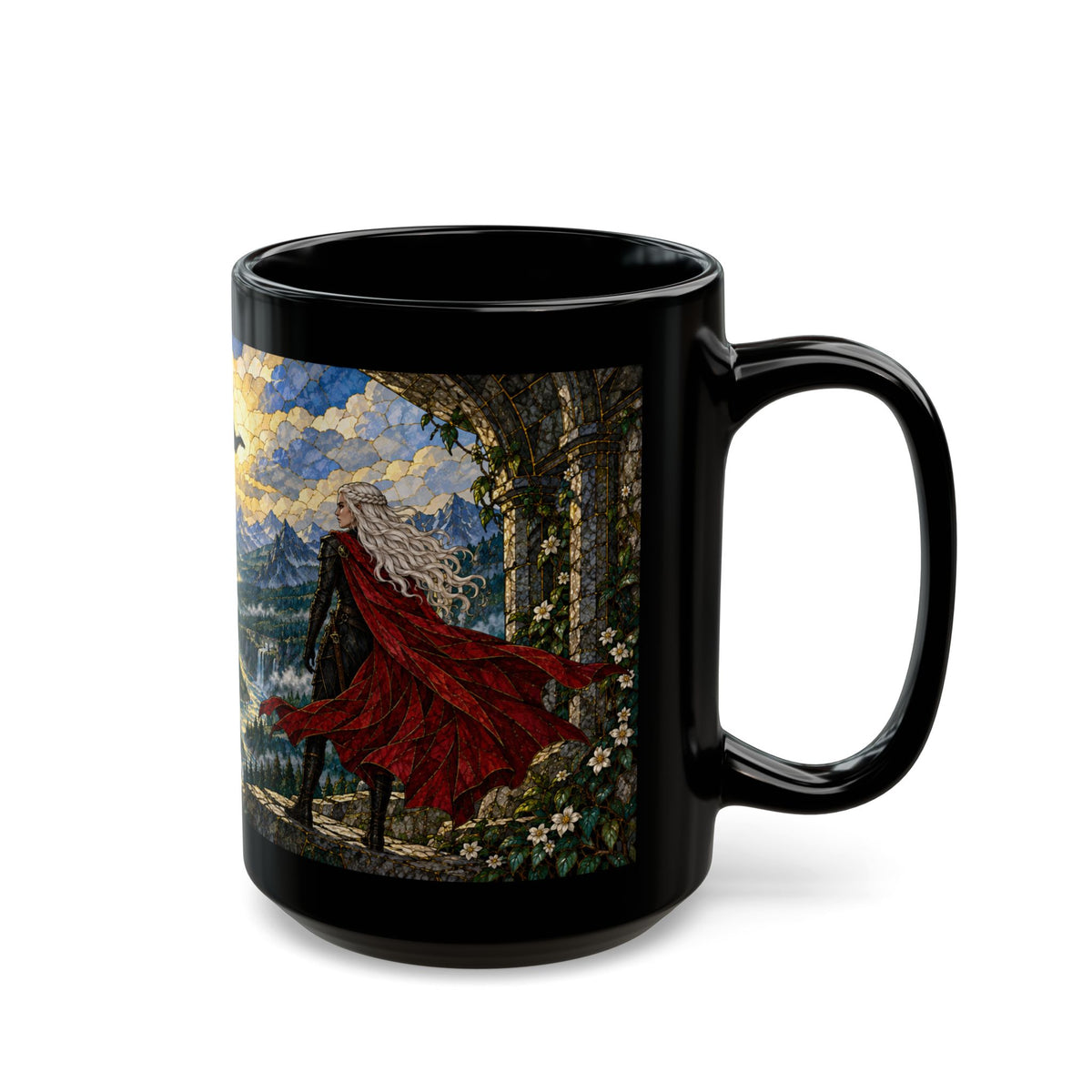 Wyvern at the Mountain Pass Mug