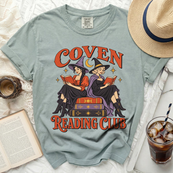 Coven Reading Club Tee in Bay