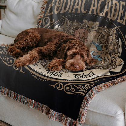 Zodiac Academy Woven Blanket