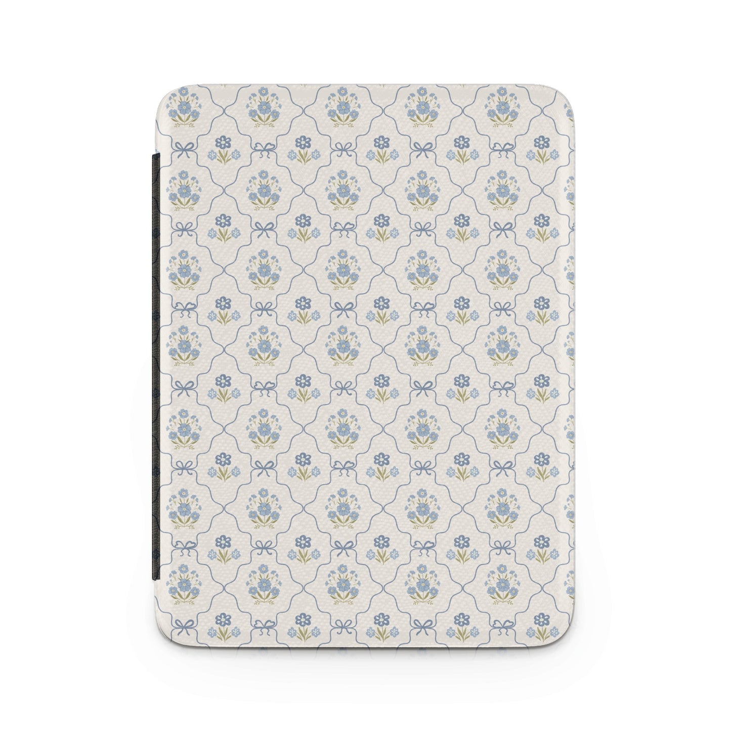 Elegant Floral Pattern iPad Case with Soft Colors
