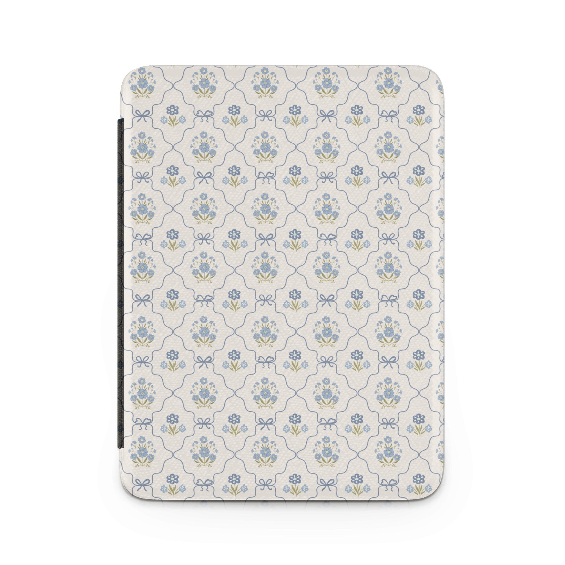 Elegant Floral Pattern iPad Case with Soft Colors