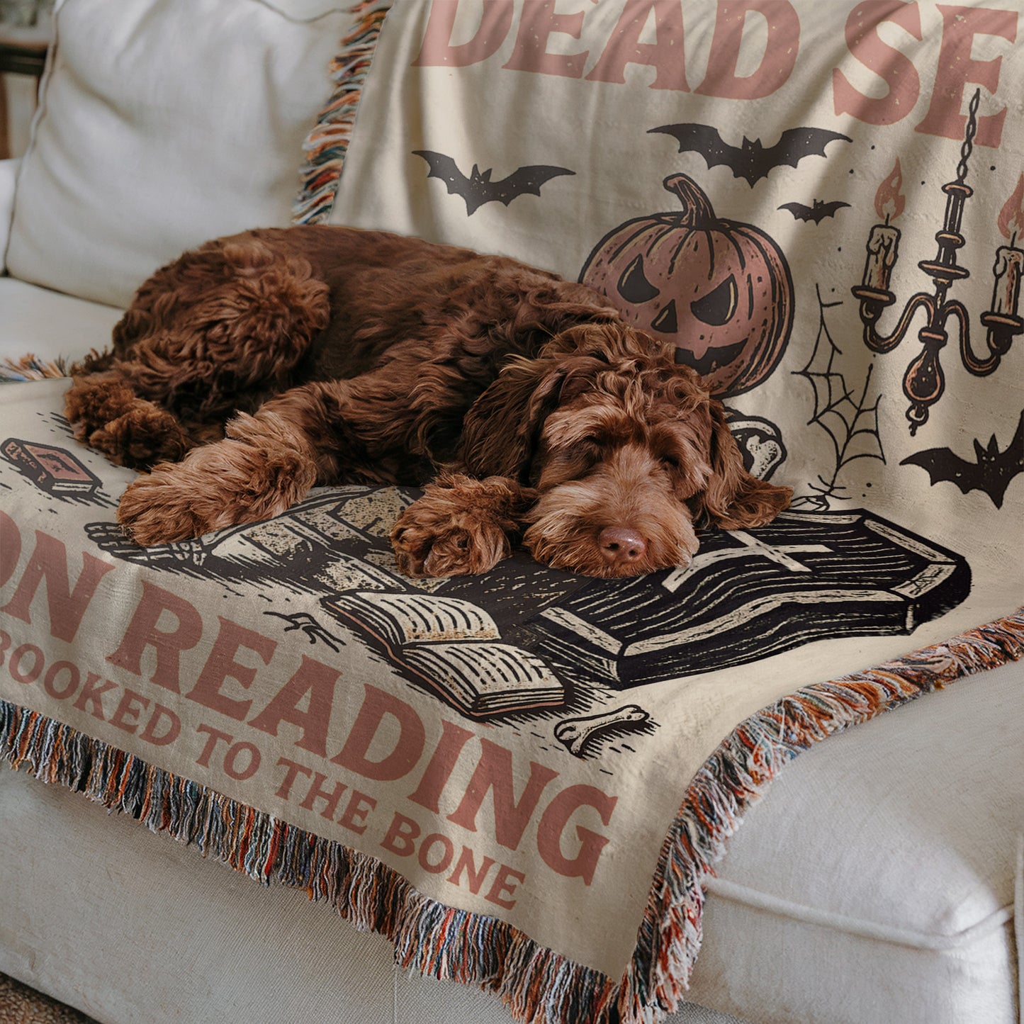Dead Set on Reading Blanket