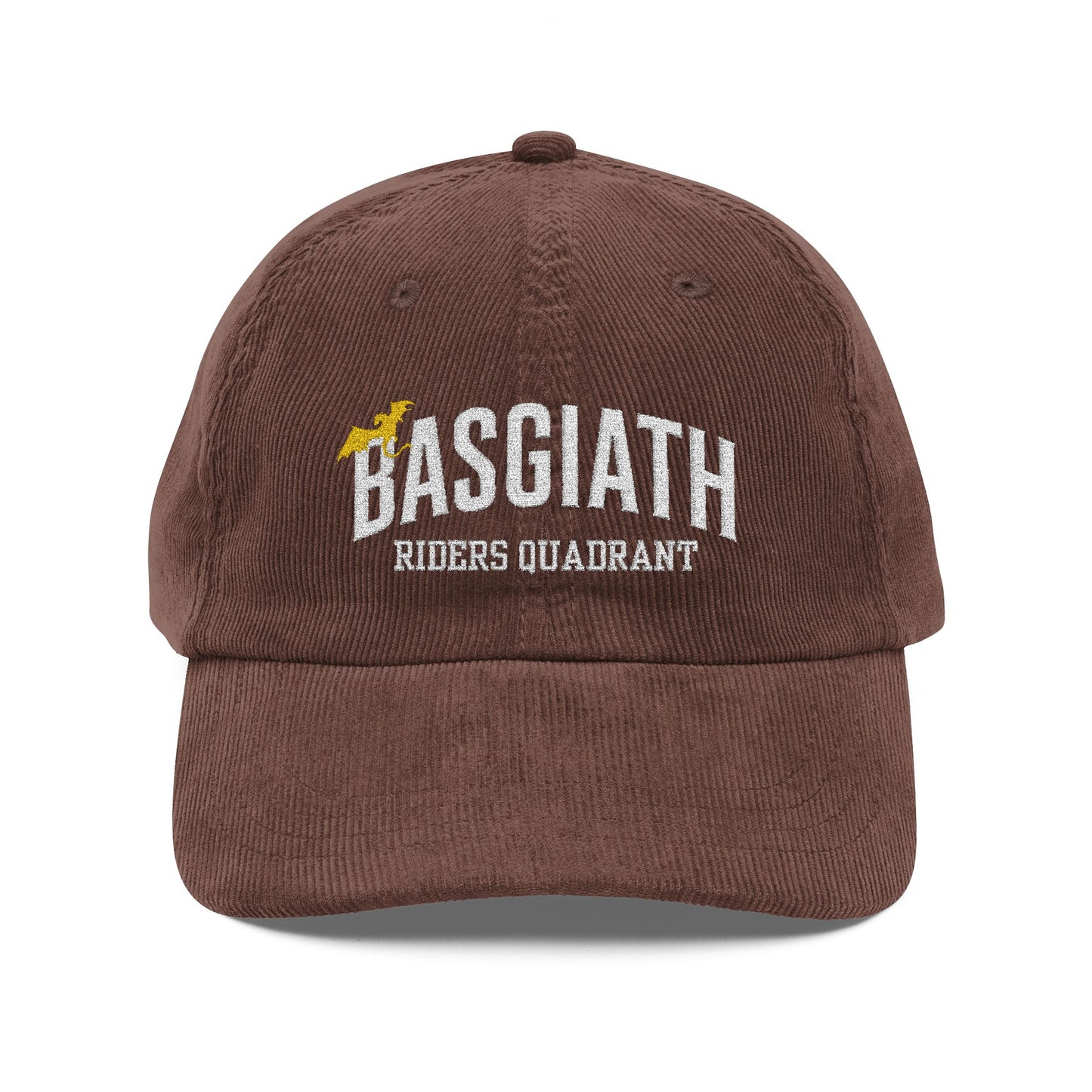 Basgiath Riders Quadrant Hat - Vintage Corduroy Cap