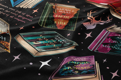 Fantasy Novels and Magical Elements Design Blanket