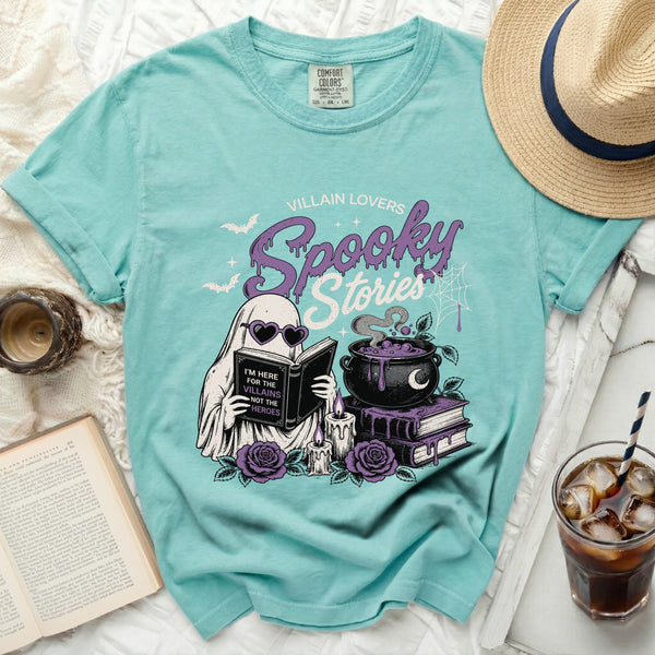 Spooky Ghost Tee in Island Reef