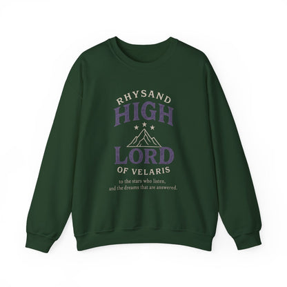 Rhysand High Lord of Velaris Graphic Sweatshirt
