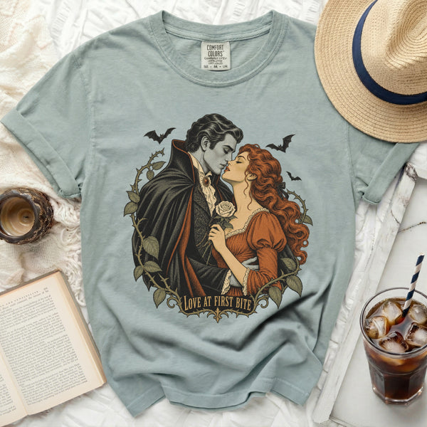Love At First Bite Tee in Bay