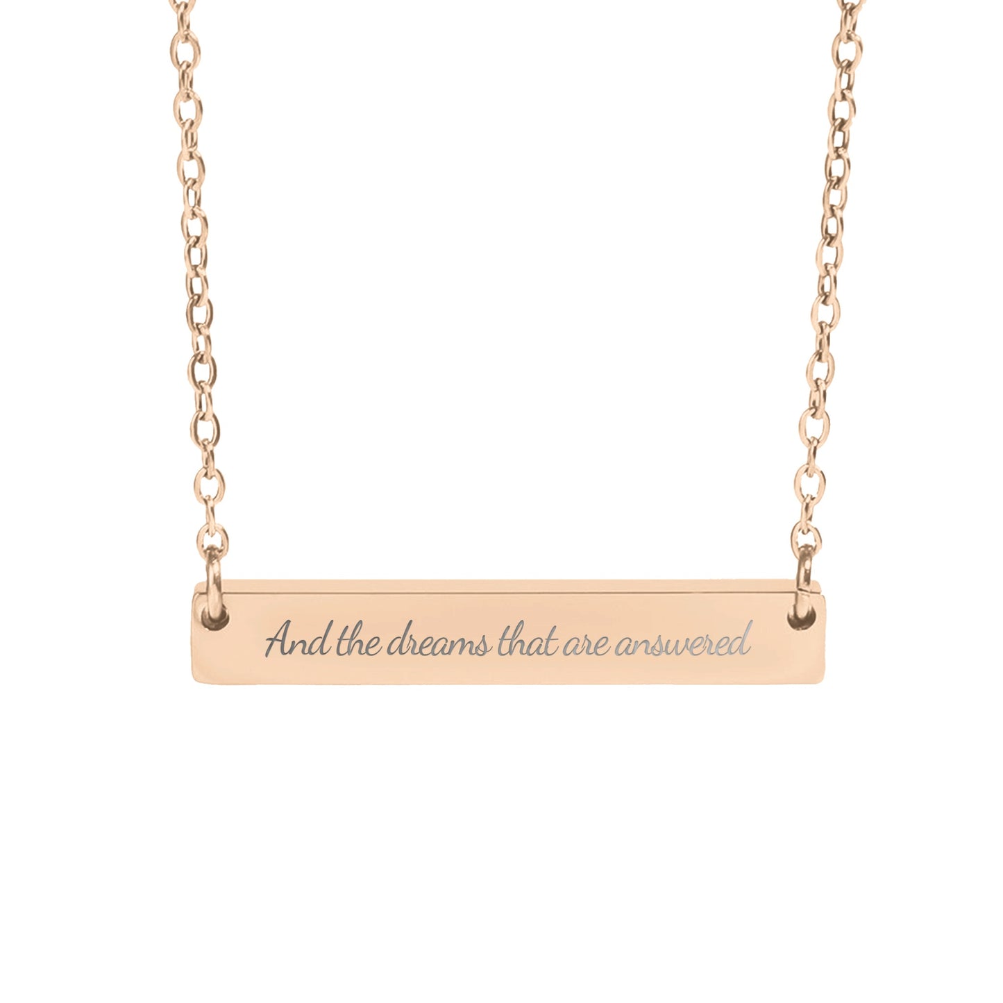 And the Dreams That Are Answered Necklace - MagicMerchEmporium