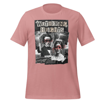 Wuthering Heights Distressed Collage Graphic Tee