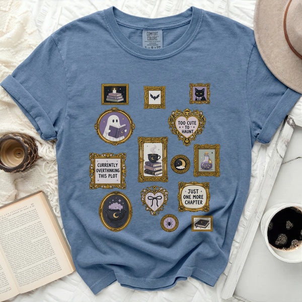 Bewitching Gallery Tee in Blue Jean
