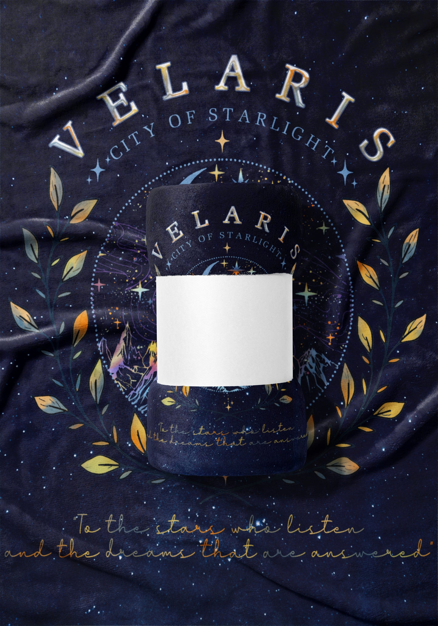 Velaris City of Starlight To the Stars Who Listen Blanket