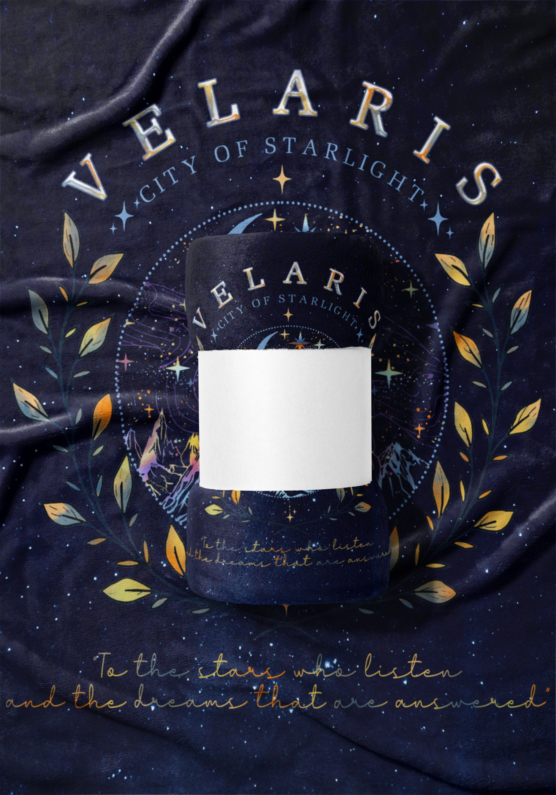 Velaris City of Starlight To the Stars Who Listen Blanket