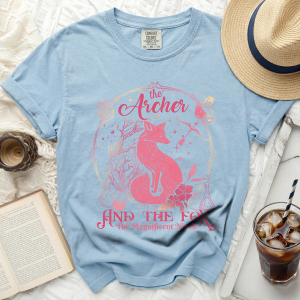 Archer & Fox Enchanted Tee in Chambray