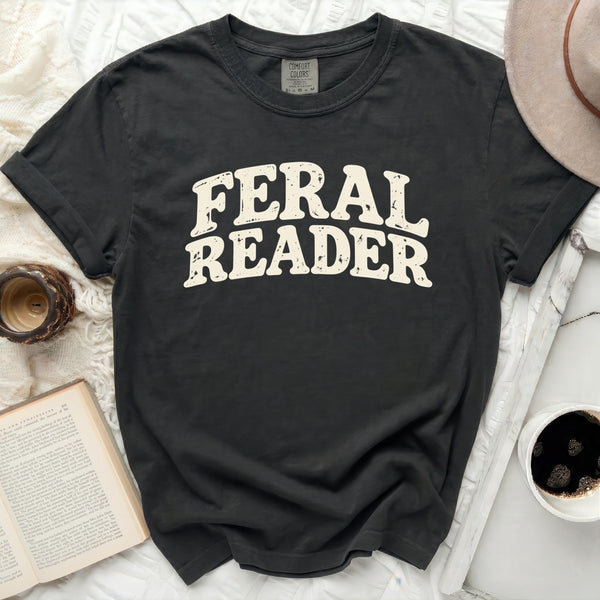 Feral Reader Chapter Tee in Black