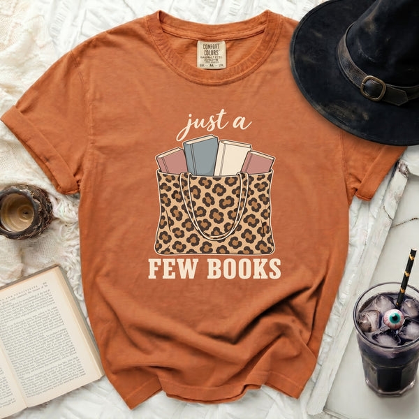 Few Books Leopard Tee in Yam