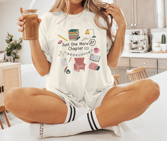 Just One More Chapter A+ Book Lover product