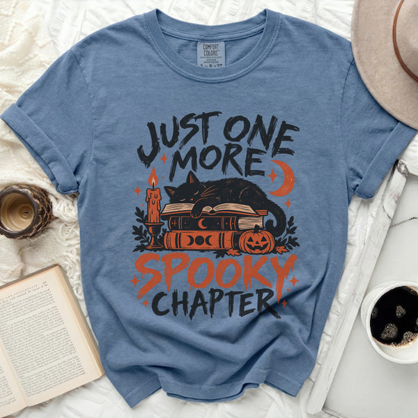 Spooky Chapter Tee in Blue Jean