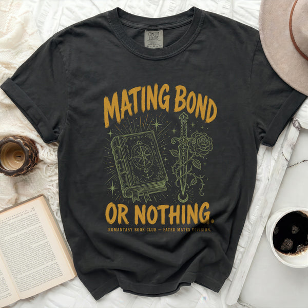 Mating Bond Or Nothing Tee in Black